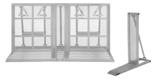 Prolyte BARRIER CORNER 45DGR OUTSIDE Lightweight crowd control system