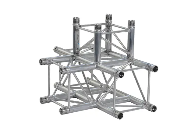 Prolyte SQUARE 20 4-WAY CORN T-JOINT+D Compact construction, optimum strength 