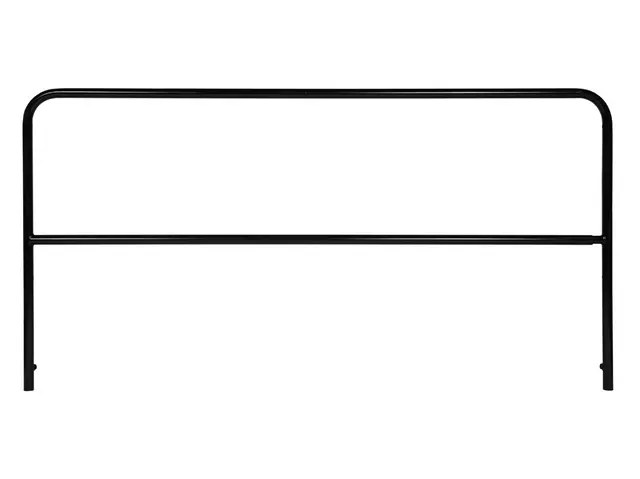 Stagedex SM-RAIL-L200 Railing L=200cm, 30 Kg rekkverk sort 