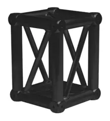 Prolyte H40R - Box Corner i sort PC-Black RAL9005