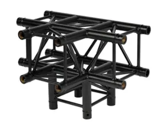 Prolyte H30V-C020-4WAY Corner T-Joint Sort Firkant trosse