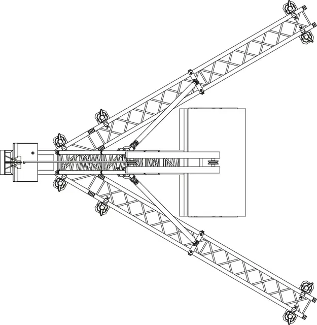Prolyte Rigging Tower 7M, 800 Kg Special Parts only - 1 tårn 