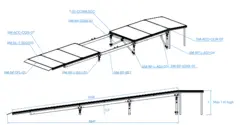 Prolyte Stagedex Ramp Multipurpose wheelchair access ramp
