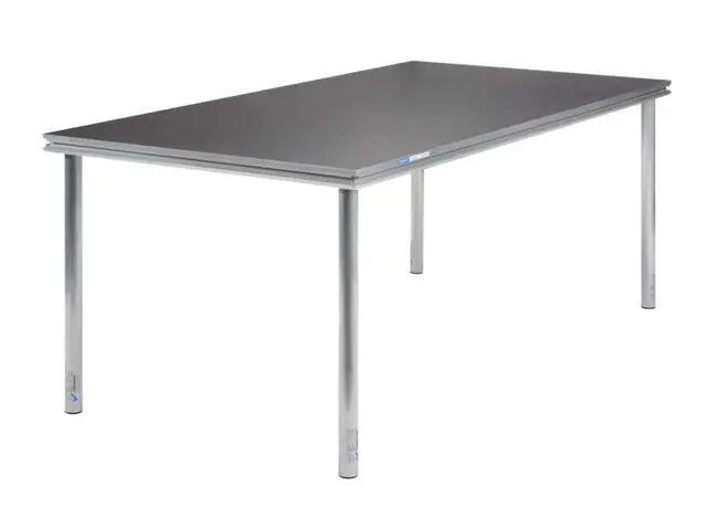 Stagedex Slimline GM5 100x100 Black 16 Kg, 5cm, 500Kg/m², One hand pocket 