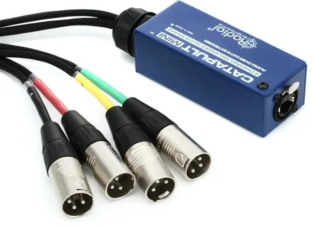 Radial Catapult Mini RX 4-Channel Cat 5 Audio Snake 
