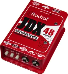 Radial JDX 48 Amplifier DI Box Naturlig låtende amp DI