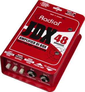 Radial JDX 48 Amplifier DI Box Naturlig låtende amp DI