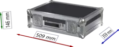 Capro Kasse for Behringer xTouch Utvendige mål: 300 x 450 x 90mm 9kg