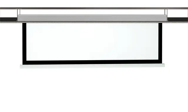 Screenline INCEILING 16:10 240x150 cm 111" m/sorte kanter, lystett, gain 1,0 