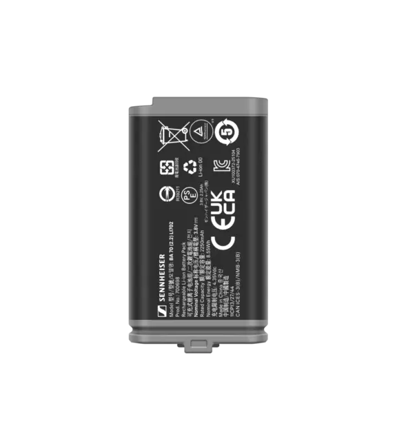 Sennheiser BA 70 (2.2) for EW-D/EW-DX/Spectera 