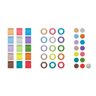 Sennheiser EW-D COLOR CODING SET Sets of  magnetic color indicators
