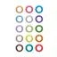 Sennheiser EW-D SK COLOR CODING Sets of  magnetic color indicators