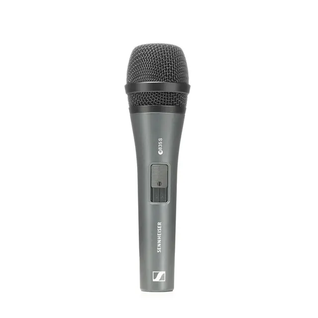 Sennheiser E835S Vokal mikrofon m/bryter 