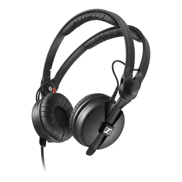 Sennheiser HD25 Plus Hodetelefon med 1 - 3M spiral kabel 
