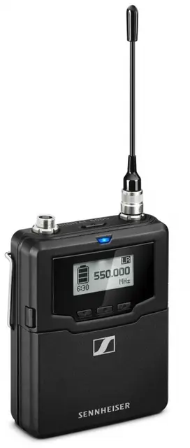 Sennheiser SK6000 Bodypack Digital, LR mode, AES 256, 470-558 MHz 
