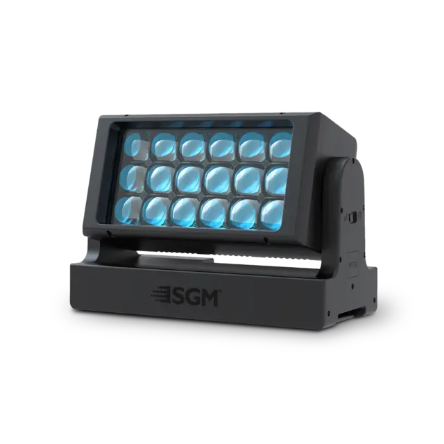 SGM PALCO Z-FX 18x 60W RGBL, zoom 3-55°, IP65, 21.7 kg 