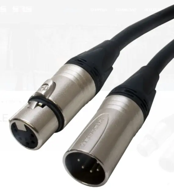 SRS CMC-XD-CABLE-10 10M Link AHD-CMC 5 Pin/5 leder XLR AHD-CMC Remote 