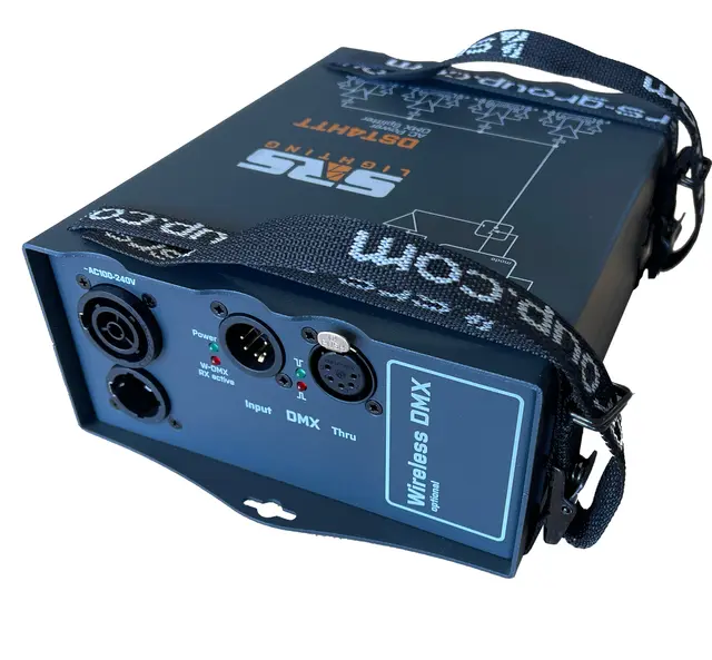 SRS DST4HTT 4ch Hybrid DMX splitter TRUE for truss, 4 x 5-pin, 4 x pow.con TRUE1 