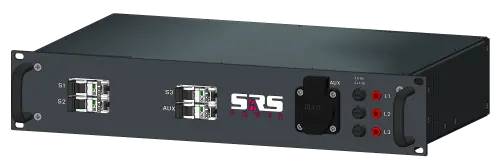 SRS PDU 325SRCBO-2U 4x16A Out 32A RED 1,5M in,4 Schuko Out + 1 Front 