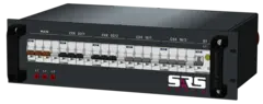 SRS PDU 63A RED-400V, fuses FRONT 63A-1,5m IN, 2x32/5,2x16/5,1xSchuko Out