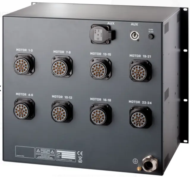 SRS AHD24-LV8SX Advanced Dig Motor controller, 8 x SOCA19 Out 