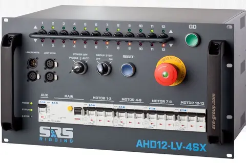 SRS AHD12-DV-SX19.4CEE in: CEE32A/5p 6U, DV, out:3xSX19+4xCEE16/4