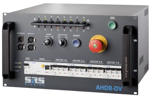 SRS AHD12-DV-SCT in: CEE32A/5p 6U, DV Digital controller, out: WAGO 