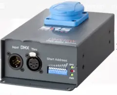 SRS DMX1SW-5 SC, 1-kanals rele switch 1 x 16A 1 x True 1 out.