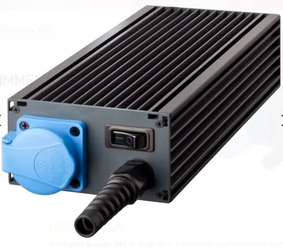 SRS DP3-5 SC Dimmer 16A, FADER DMX-5, Schuko in/out, 2 Kg 