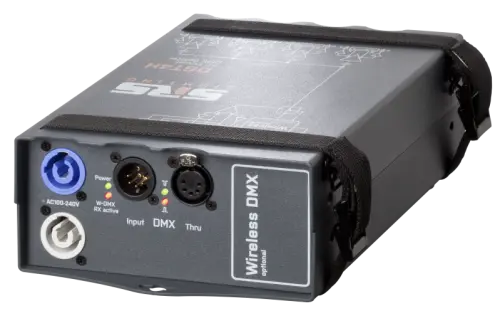 SRS DST4H-3 4ch Hybrid DMX splitter for truss, 4 x 3-pin, 4 x pow.con 
