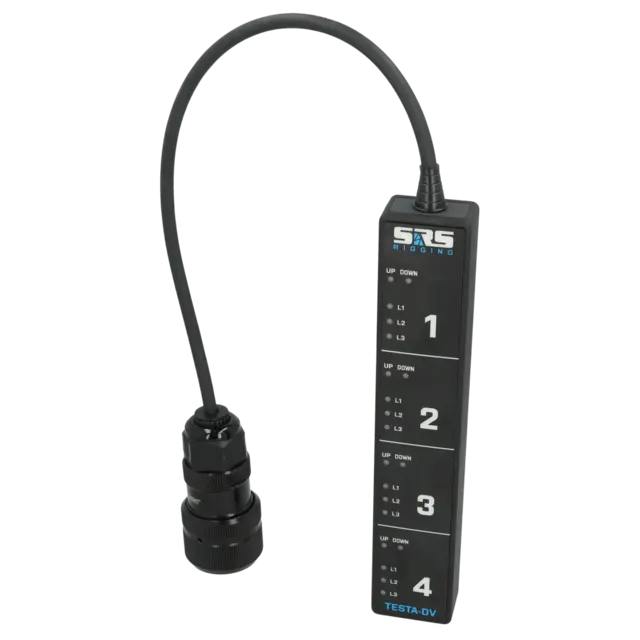 SRS TESTA-DV-CEE Tester, 4xCEE16/4 For direct control motor controller 