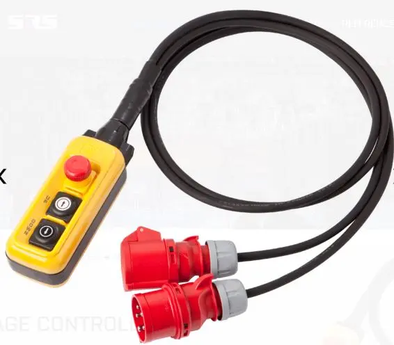 SRS MC1 1-way hoist control, DV-CEE 16/5 in, CEE16/4 out 