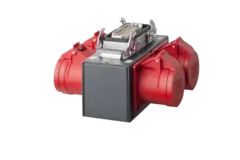 SRS MC-SPLIT 4H - Hoist Split box Harting16 Male, 4xCEE16A/4P Female out