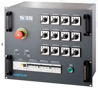 SRS MCBC12-DV Hoist Control  - Socapex CEE32A/5 in,3 x SOCA, LINK,