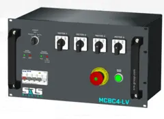 SRS MCBC4-LV-CEE Hoist Control, 6U CEE32A/5 in, 4xCEE16/4, 4xCEE16/4p Out