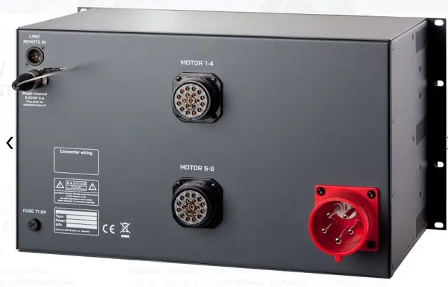 SRS MCBC12-DV Hoist Control  - Socapex CEE32A/5 in,3 x SOCA, LINK, 