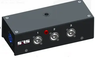 SRS MSB NAC-4NAC Powercon Split 4 - LED PowCon in - 4 x powcon out + led