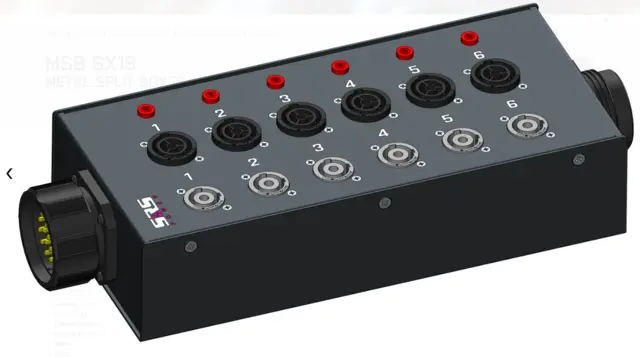 SRS MSB SX19T-6NAC3FPX-6NAC3MPB+ LED Soca in/link, 6xNAC3MPB/3FPX 