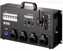 SRS PDP40 4 x 13A Dimmer - Dmx 3/5 pin PowCon TRUE  in/4 Schuko,9 Kg, WL option