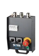 SRS PMC2-DV Wallmount motor control CEE 16A/5 in, 2xCEE16/4 Out, 2M cables