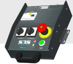 SRS PMC2-LV Wallmount motor contr LOW V CEE 16A/5 in,2xYellow out (diff logics)