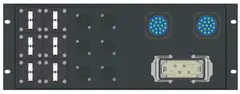 SRS PDU 12x16A,4U,12xRCBO,32A Hybrid H Rear 2xSOCA, 6xSCH, 6xPT, Meter,No Cable