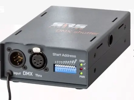 SRS DMX Projector shutter 5 pin, DMX or manual switch (Add Blade) 