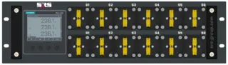 SRS PDU 6x16A, 12xSchuko+Meter in Front Rear Fuses&amp;32A Hybrid Harting, No Cables