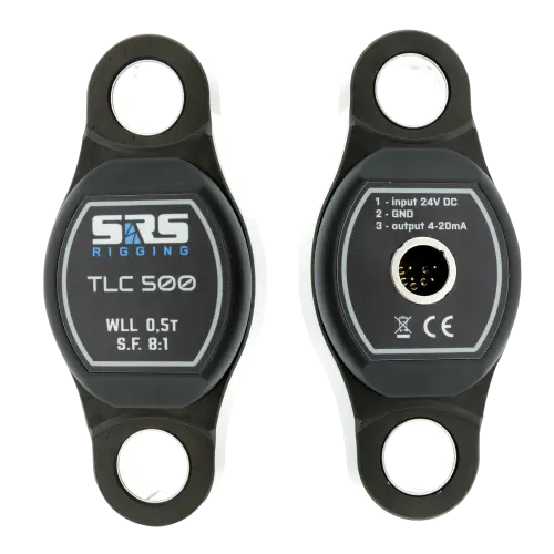 SRS TLC-500, Tension Load Cell 500 Kg 4-20mA, NC5MDL, 12 cm senter hull - hull 
