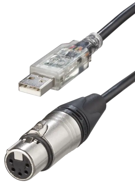 SRS SW-UPG  UPGRADE/PROGRAMMING CABLE Firmware USB to DMX-5 