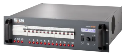 SRS DDPN12 1210-8 Socapex 32A 12x10A / 2.3kW, GFI 
