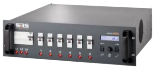 NDP60 6010-5 DMX DIMMER UNIT 6x10A, GFI, Network dimmer pack