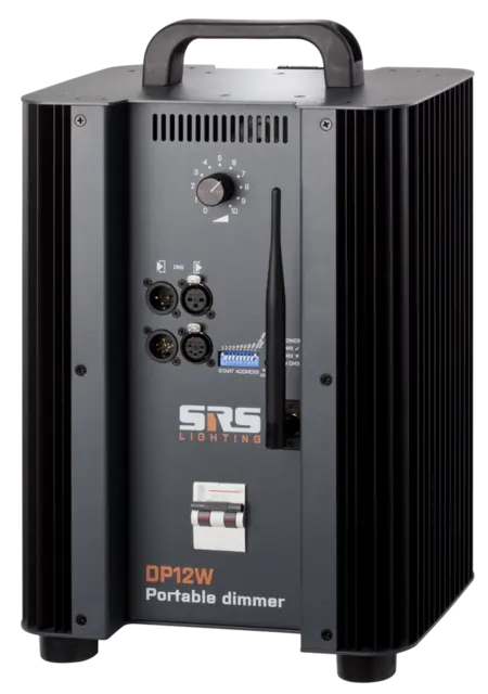 SRS DP12-8-CEE 1x12kW Dimmer MCB-1P+N-D63 DMX+fader u/wireless 