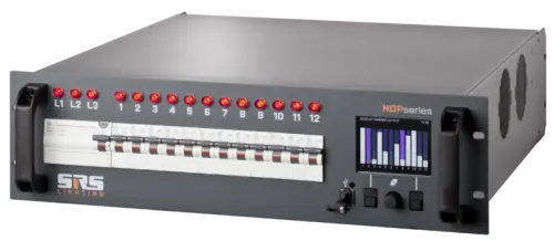 SRS NDP12 1216B-5 Socapex 32A 12x16A / 3.7kW, main switch 